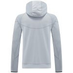 Chaqueta Con Capucha Barcelona 2025 2026 Gris Claro