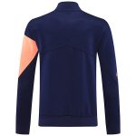 Ropa Deportiva Con Cremallera Larga Barcelona 2025 2026 Azul Naranja