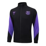 Ropa Deportiva Con Cremallera Larga Barcelona 2025 2026 Negro I Purpura