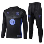 Conjunto Completo Sudadera Entrenamiento Barcelona 2025 2026 Negro I Purpura