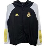 Rompevientos Real Madrid 2025 2026 Negro Amarillo