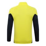 Ropa Deportiva Con Cremallera Larga Real Madrid 2025 2026 Amarillo Negro