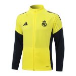 Ropa Deportiva Con Cremallera Larga Real Madrid 2025 2026 Amarillo Negro