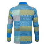 Ropa Deportiva Con Cremallera Larga Real Madrid 2025 2026 Azul Amarillo